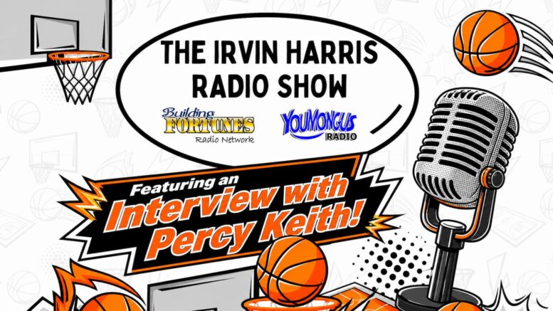Percy Keith and Irvin Harris with Peter Mingils on Basketball Coach News